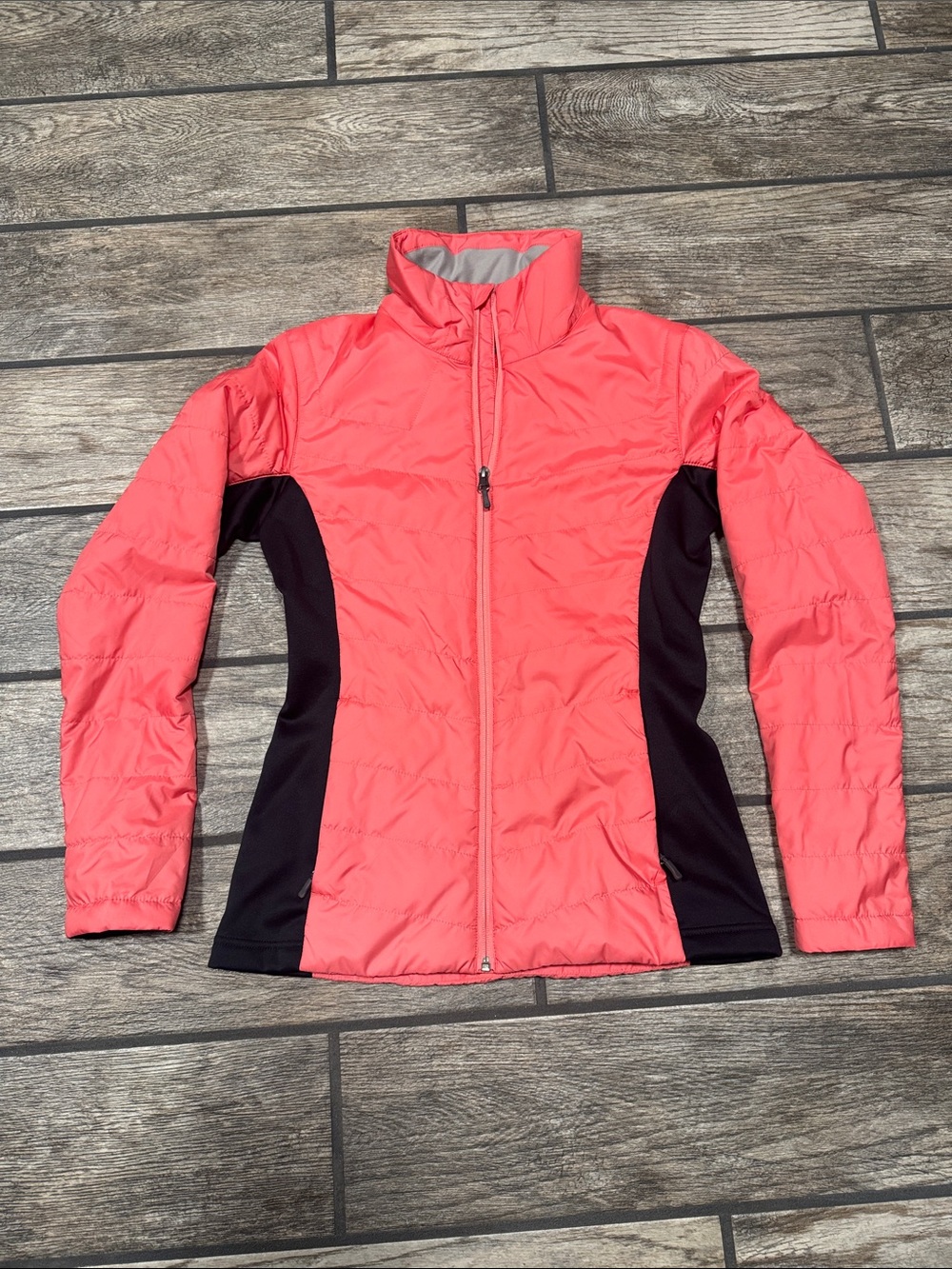 Spyder Womens Peak Insulator Jacket coral and black size small